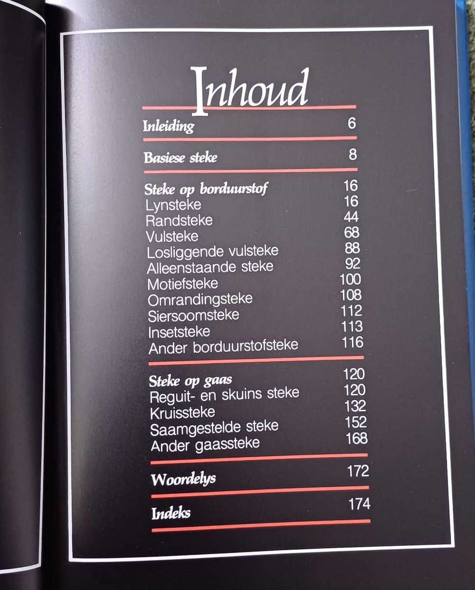 Borduursteke vir Suid-Afrika