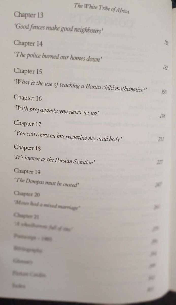 The White Tribe of Africa