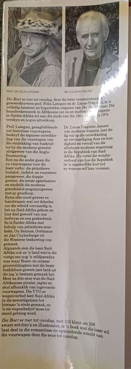 Die Boer se Roer Tot Vandag