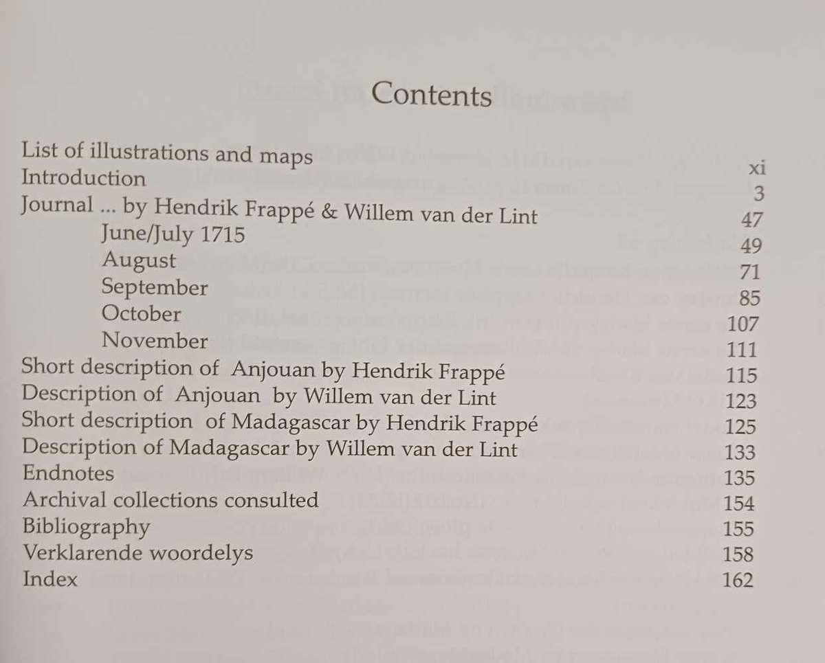 Slave Trade with Madagascar.