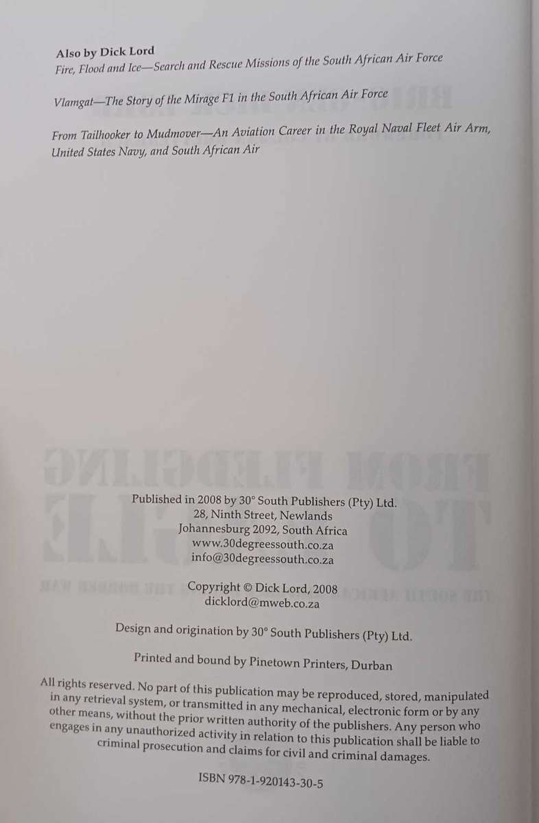 From Fledgling to Eagle - The South African Airforce