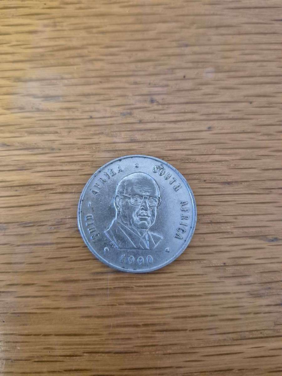 One Rand 1990 PW Botha