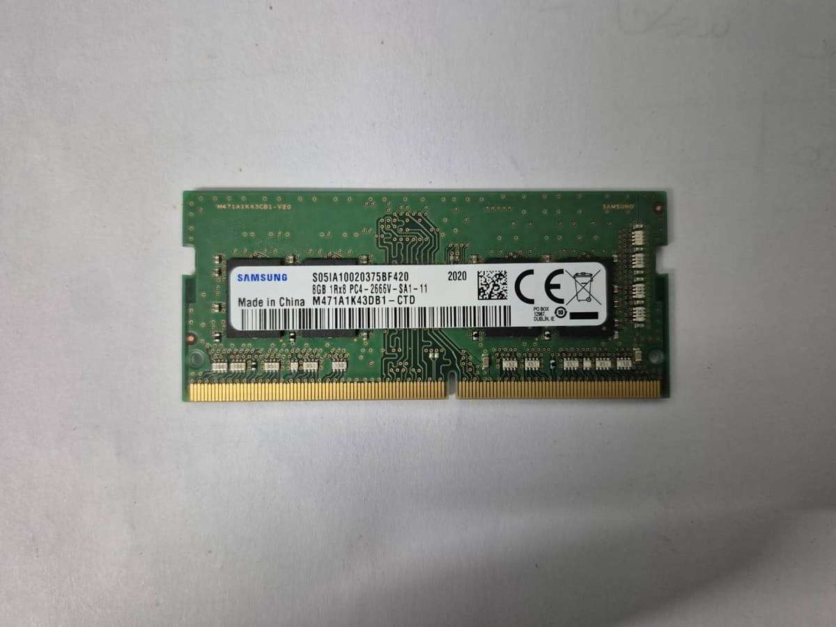 Original Samsung 8GB PC4 Laptop RAM - untested