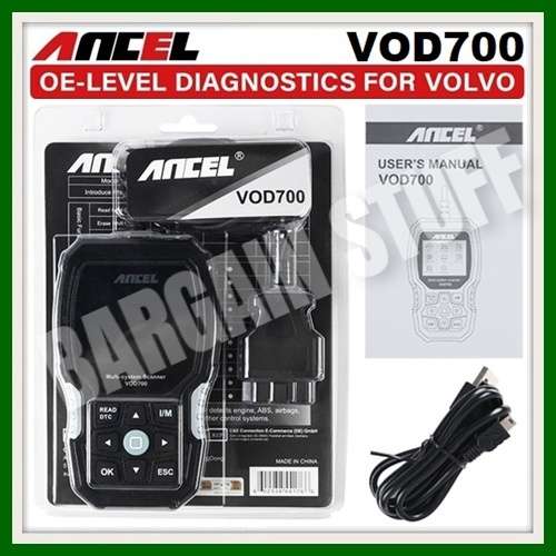 Ancel VOD700 Car All System Diagnostic Tool For Volvo With Special Functions