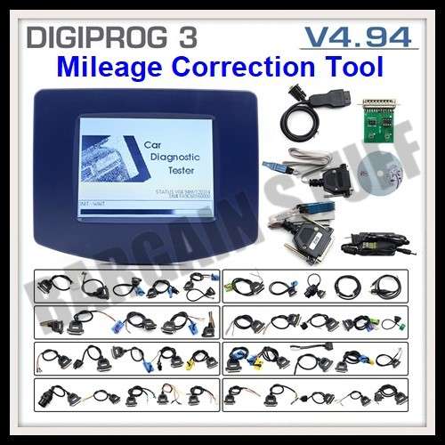 Digiprog 3 mileage correction Programmer Tool Version V4.94 With Full Set Cables