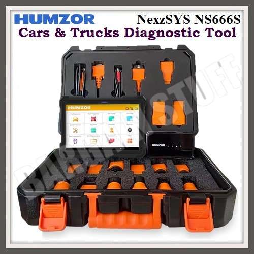 Humzor NS666S Diagnostic Tool For Cars and Heave Duty Trucks 12 & 24Volts