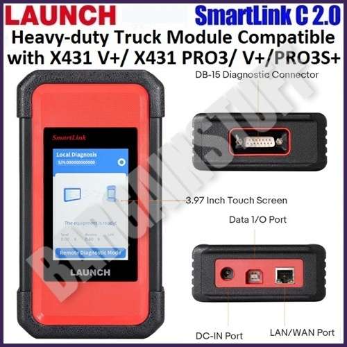 Launch X431 SmartLink C2.0 Heavy Duty Truck Module for Launch X431 V+ / X431 PRO3 / V+ / PRO3S+
