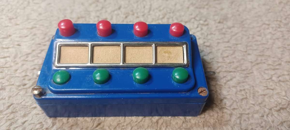 Marklin 7072 control panel