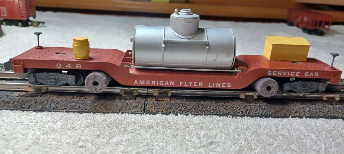 American Flyer "S" Gauge - Track cleaning car - 948