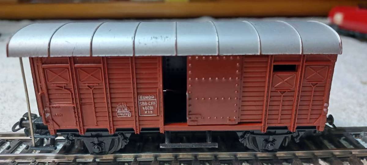 Marklin - 4605 - Swiss box car