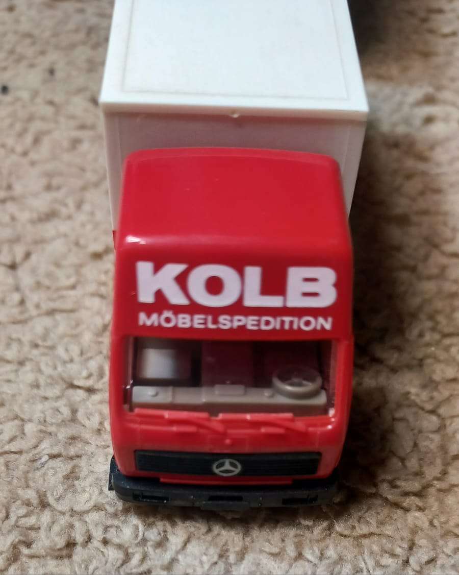 Wiking Mercedes tractor and trailer