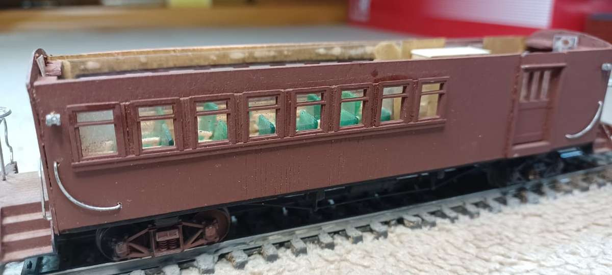 Kit built - Caboose