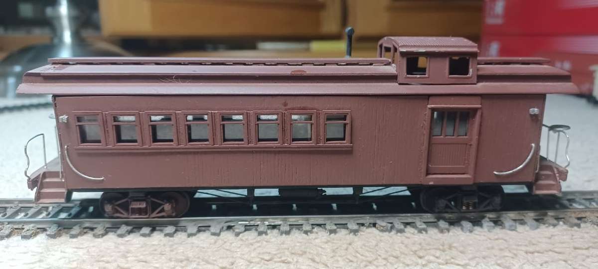 Kit built - Caboose