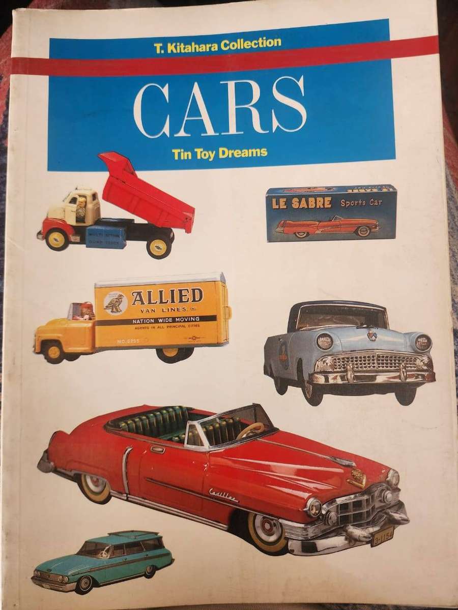 Book - Cars - Tin Toy Dreams - By T. Kitahara Collection