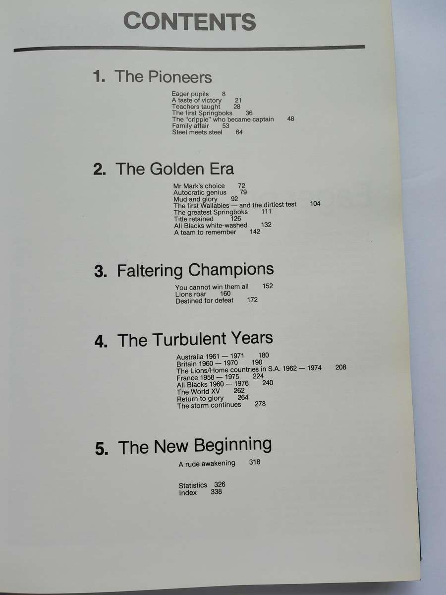 Springbok Saga - Chris Greyvenstein