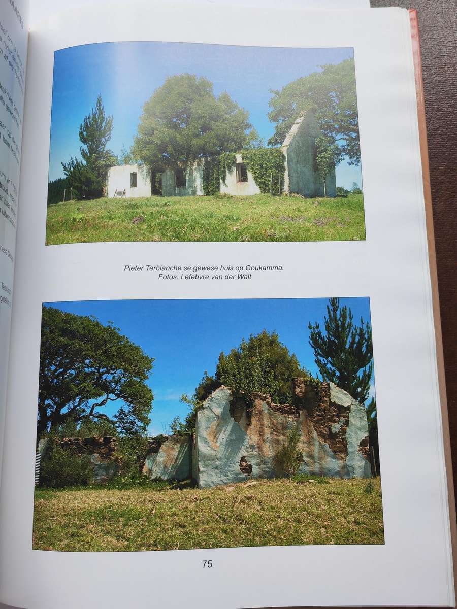 Terblance-land: stamvader Etienne Terblance, .. 1701-1880:  P.S. Terblanche