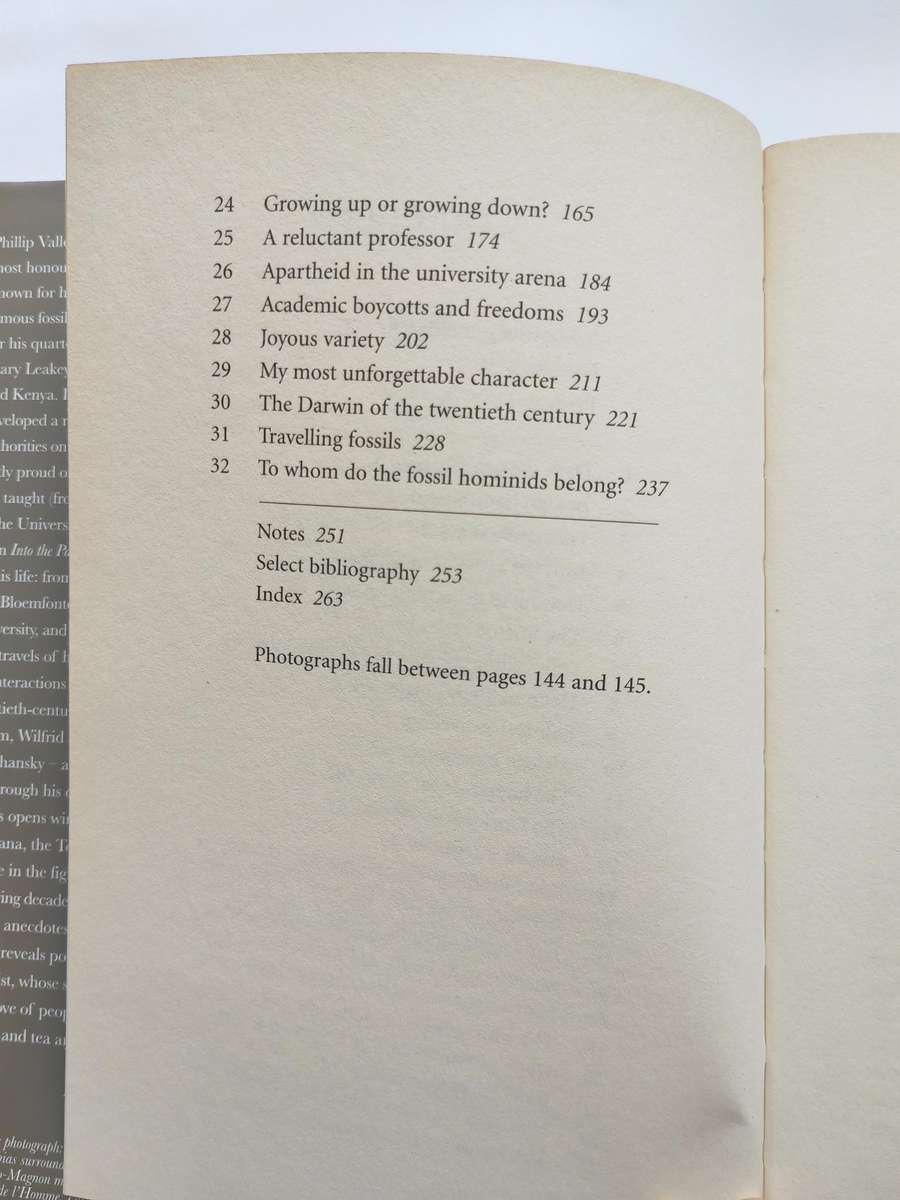 Into the Past : A Memoir - Philip Tobias "SIGNED"