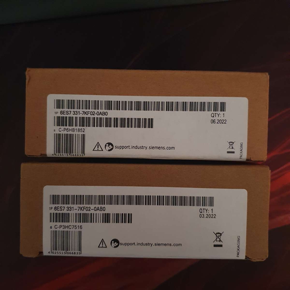 Siemens 6ES7331-7KF02-0AB0