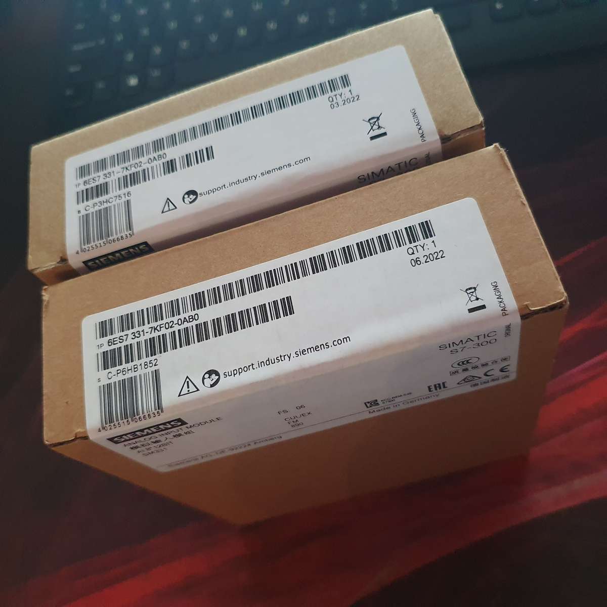Siemens 6ES7331-7KF02-0AB0