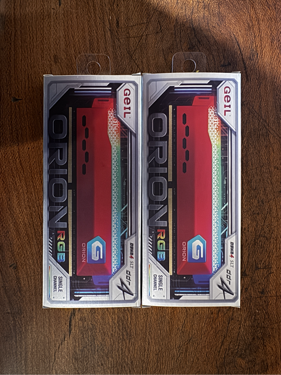 Geil Orion RGB 2x16GB 3200MHz DDR4 Desktop Gaming Memory