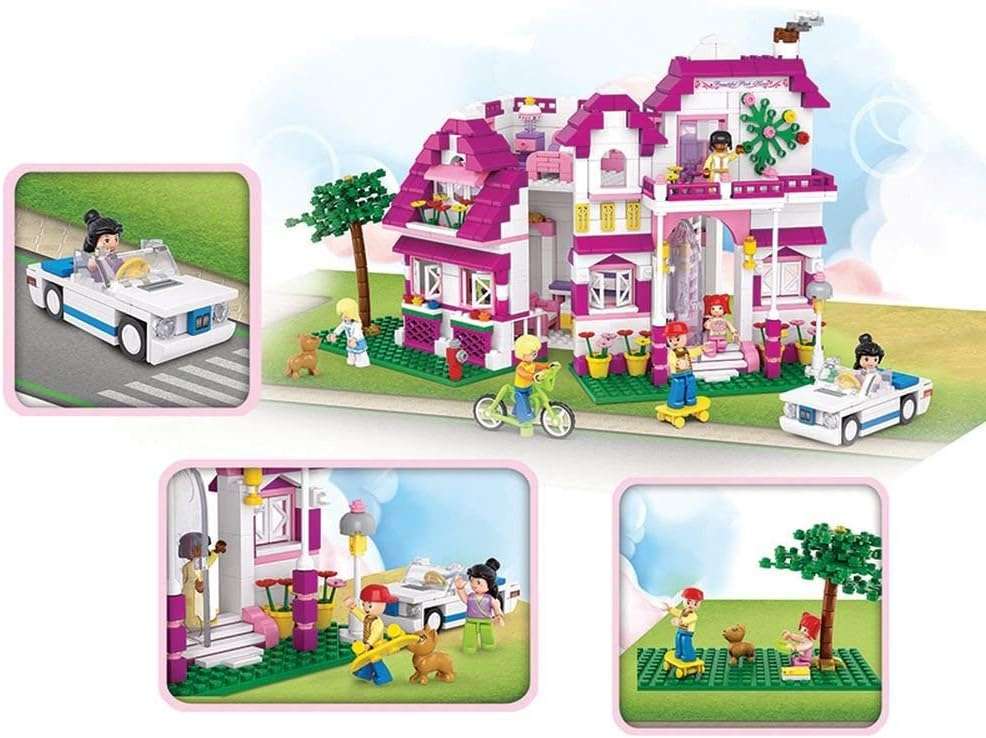 Sluban Girls Dream Villa Building Kit (726 Pieces)