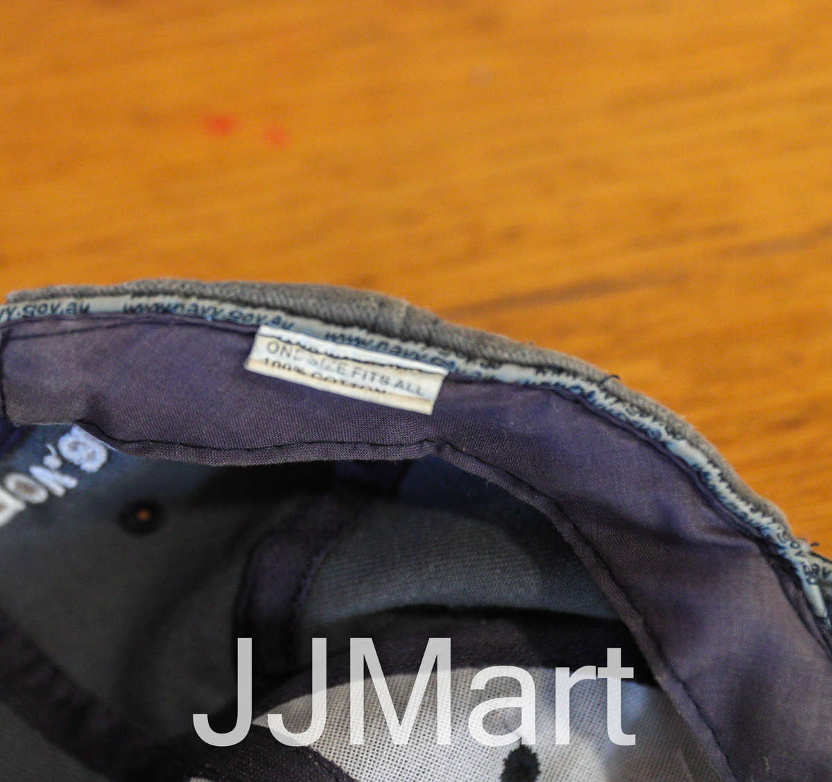 Royal Australian Navy Cap Gray with adjustable back