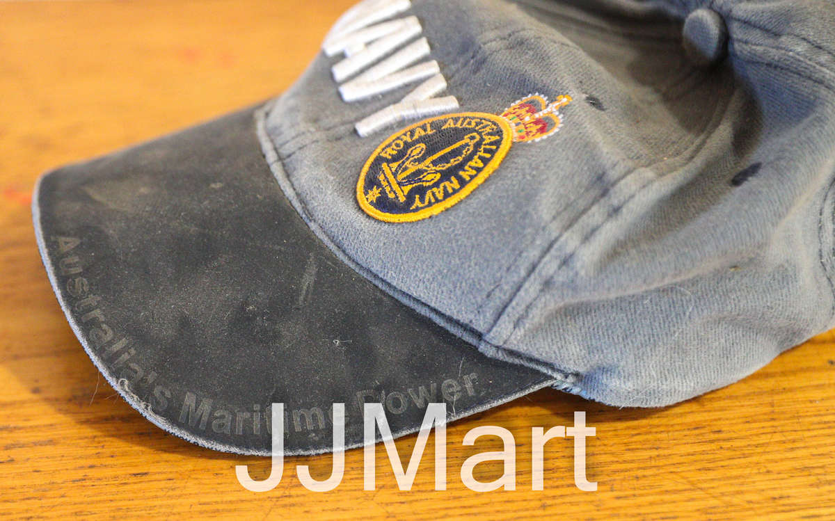 Royal Australian Navy Cap Gray with adjustable back
