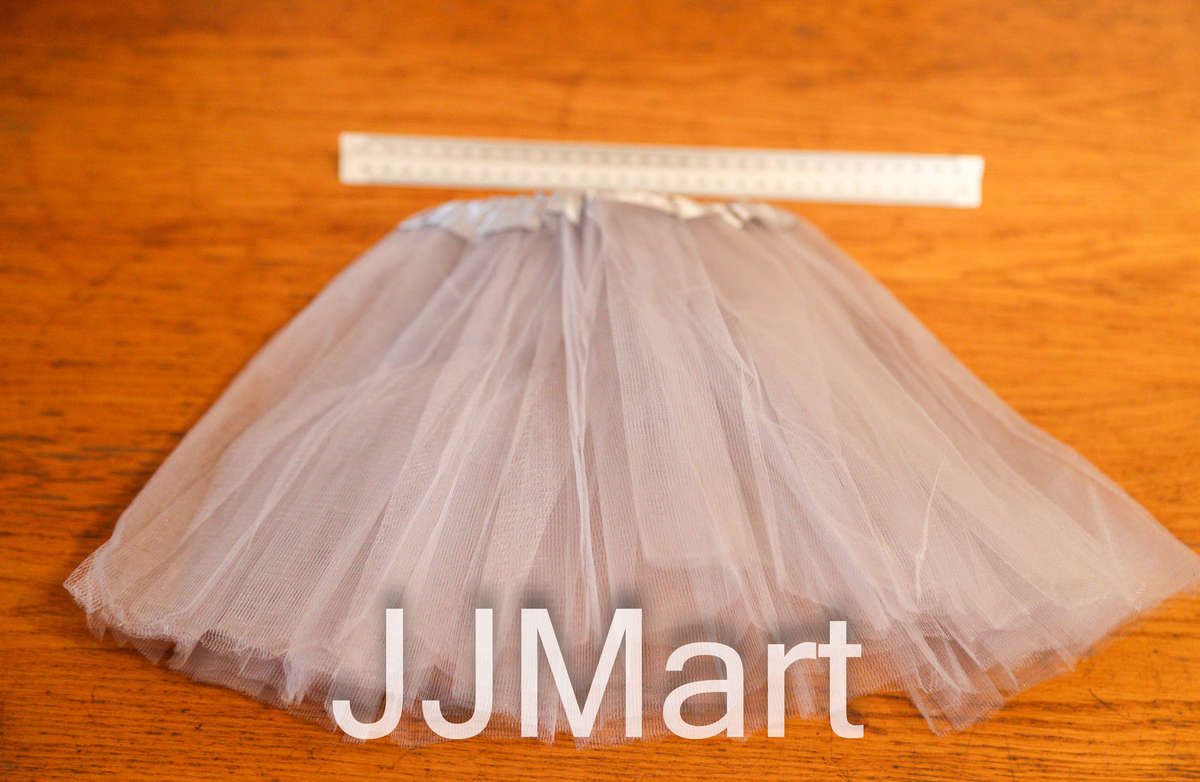 Silver Tutu Skirt Party Accessory
