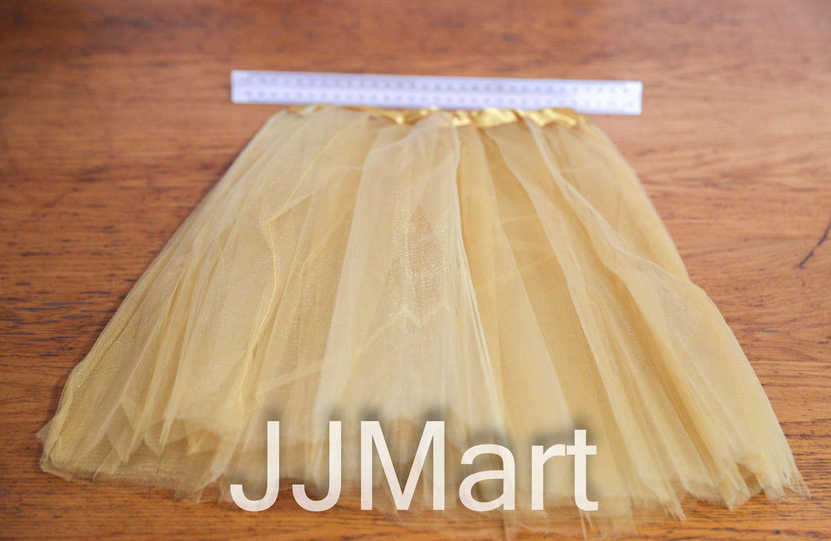 Gold Tutu Skirt Party Accessory