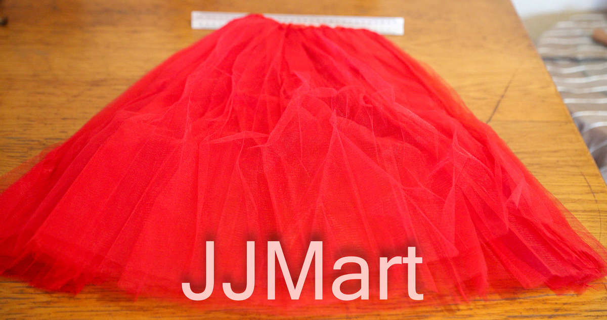 Red Tutu Skirt Party Accessory