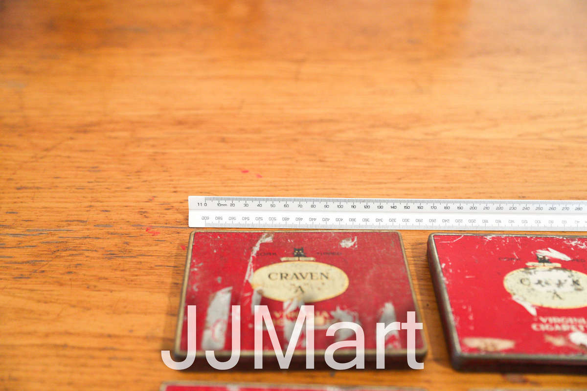 CRAVEN A TIN BOX x 4