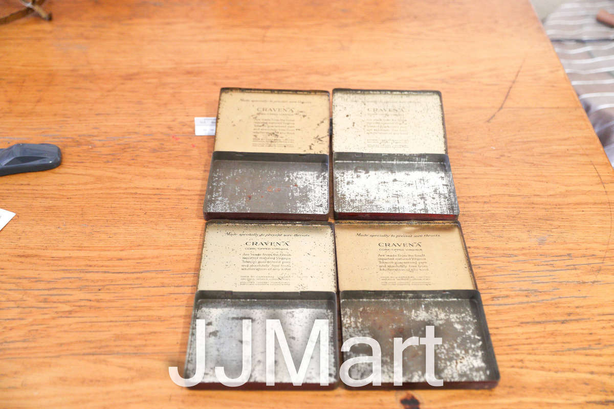 CRAVEN A TIN BOX x 4