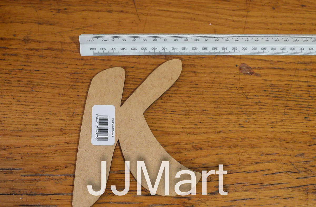 Box of cut out letters (+/- 109 in total)