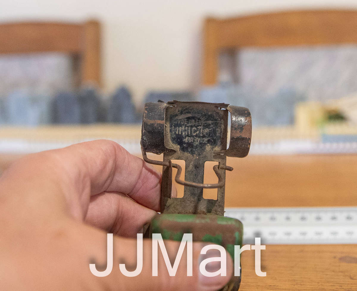 Vintage 1940's Tri Ang Minic Tin Toy Wind Up Truck (wreck)