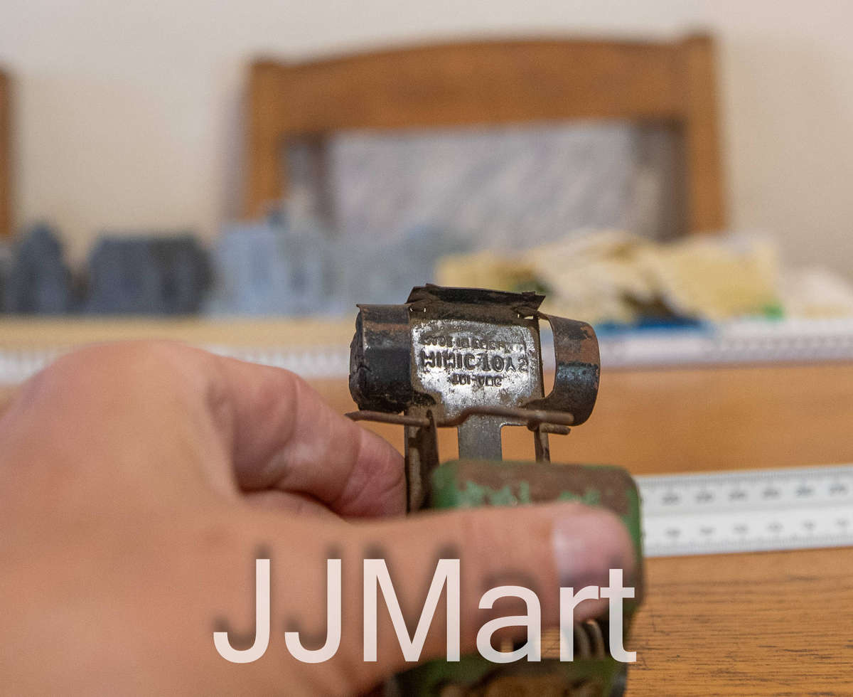 Vintage 1940's Tri Ang Minic Tin Toy Wind Up Truck (wreck)