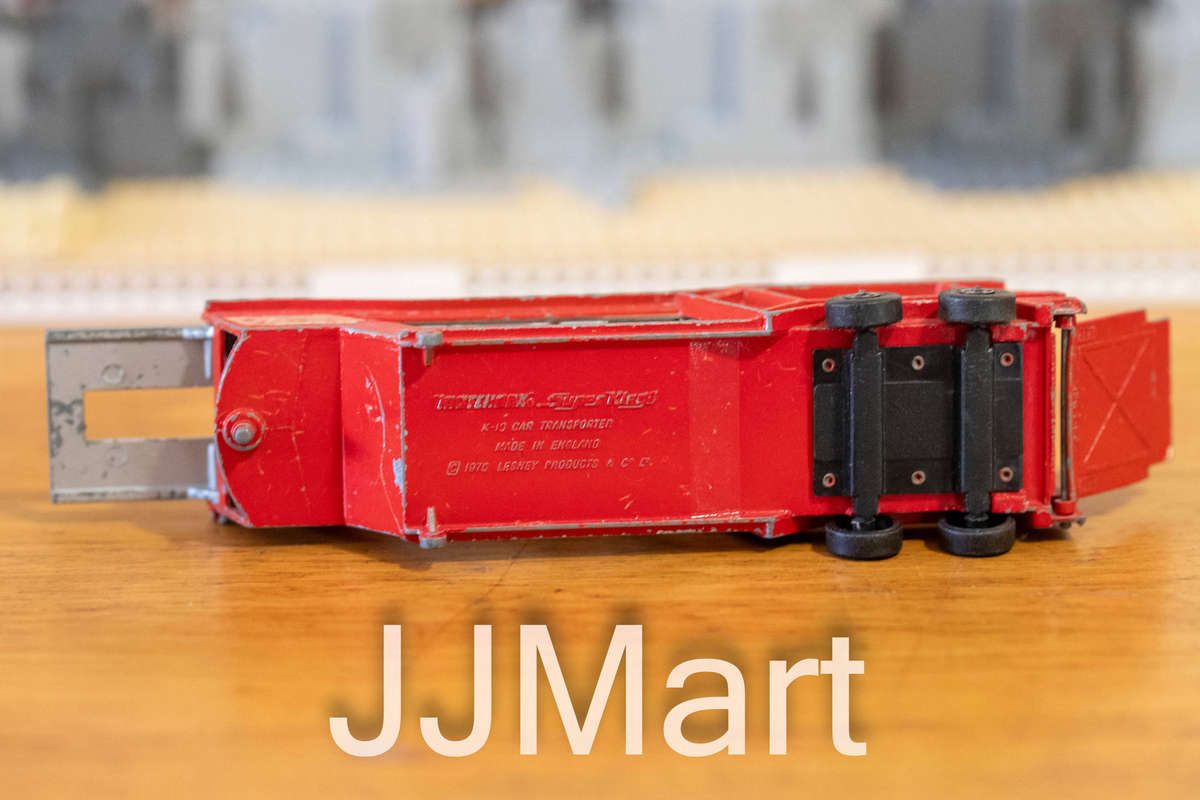 Matchbox Lensley Super Kings K-10 Car Transporter Trailer Made in 1976