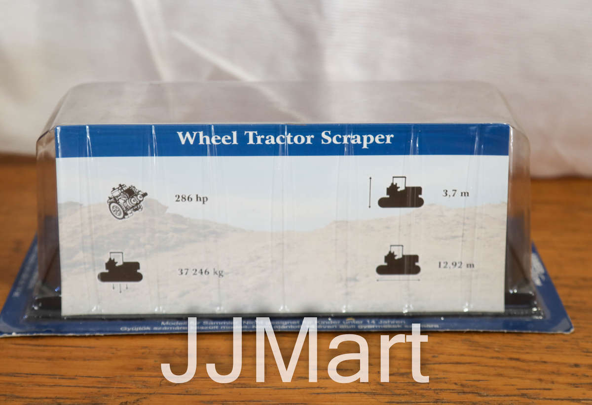 Amercom Wheel Tractor Scraper - Construction Machine Model 1:64 (Amercom MB-9)