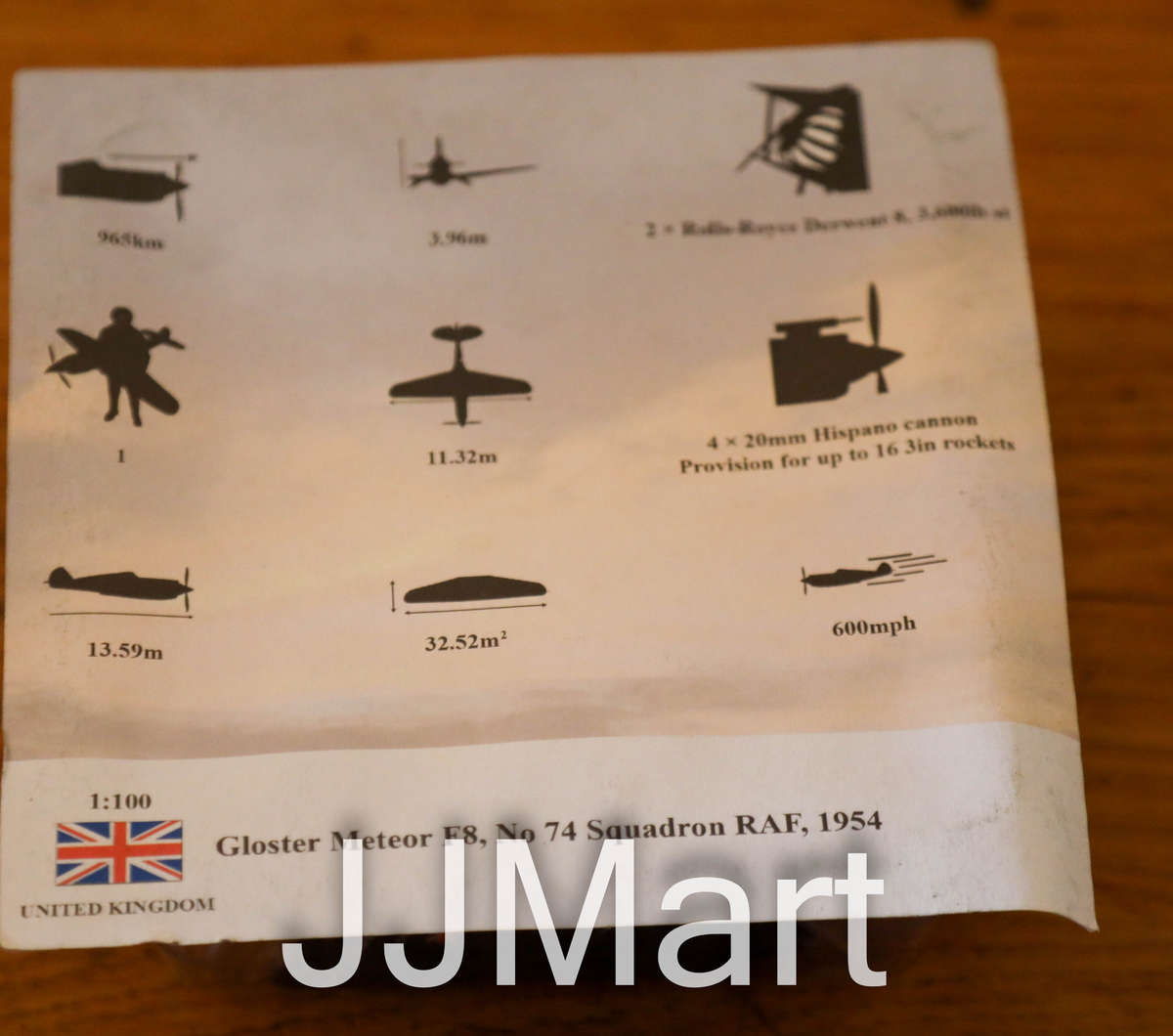 Amercom Aircraft of the World: Gloster Meteor F.Mk 8