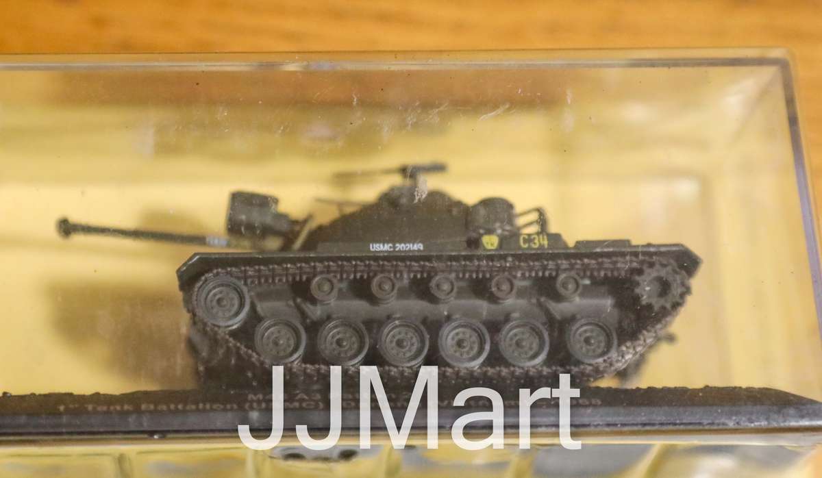 Deagostini 1:72 Diecast Model Tank - M48 A3 Patton 2 1st Tank Battalion USMC Danang Vietnam 1968