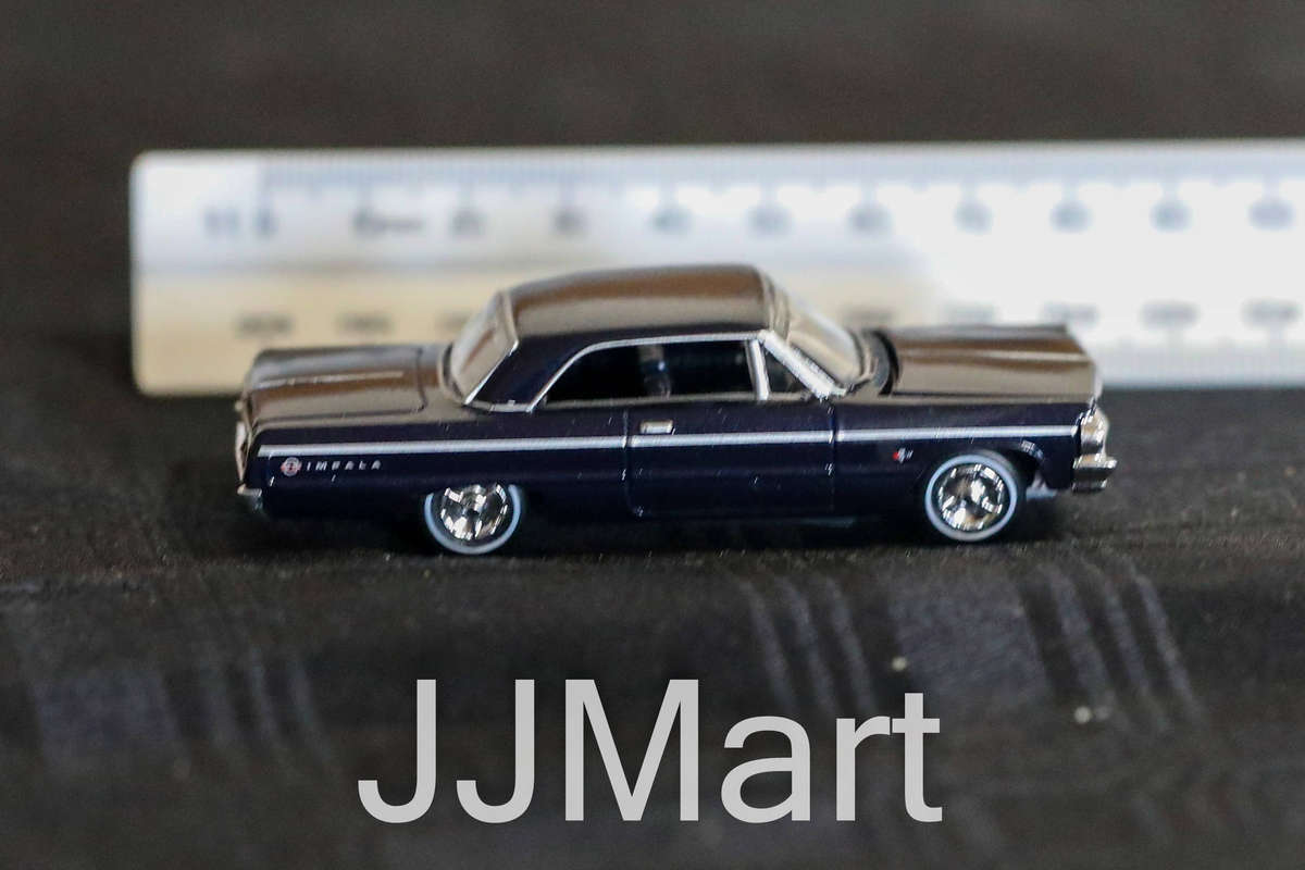 1964 Chevrolet Impala (Black) - Racing Champions - 1/64 - RCSP021