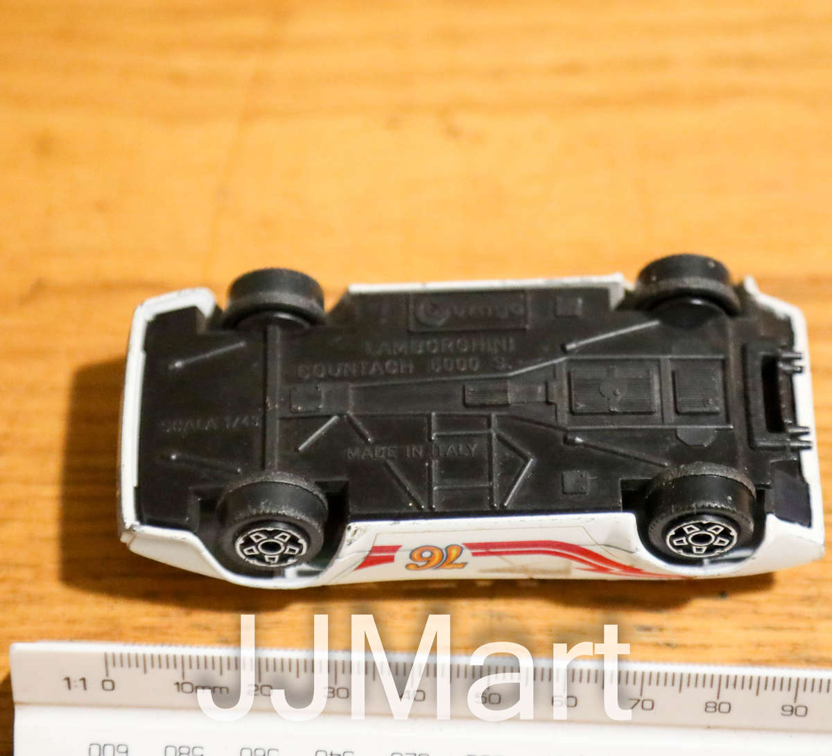 BURAGO - LAMBORGHINI - COUNTACH 5000S RACING N 76 SPIRIT OF LE MANS 1988