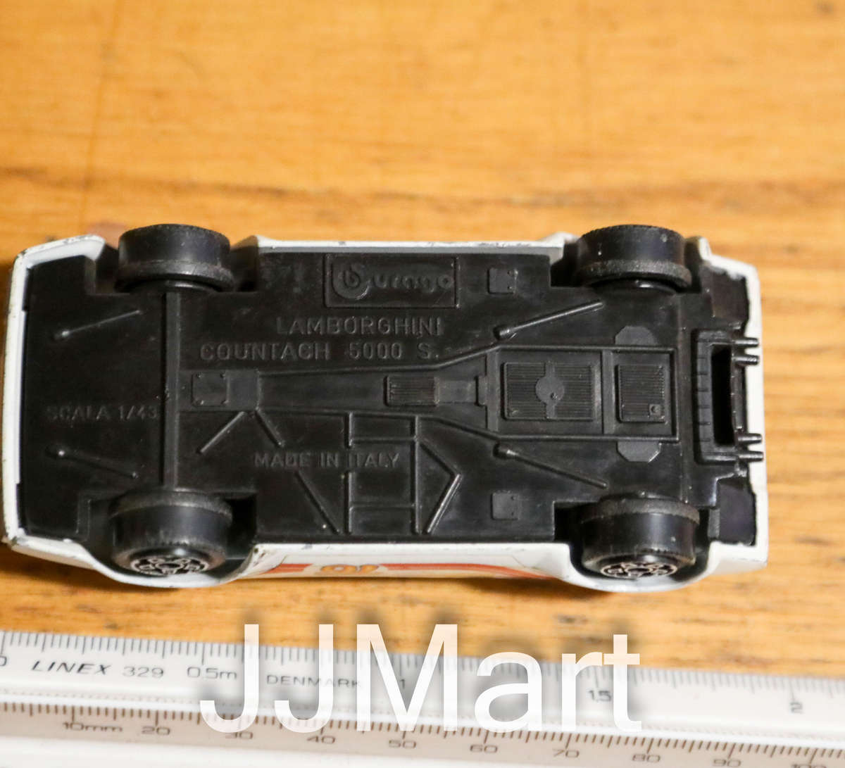 BURAGO - LAMBORGHINI - COUNTACH 5000S RACING N 76 SPIRIT OF LE MANS 1988
