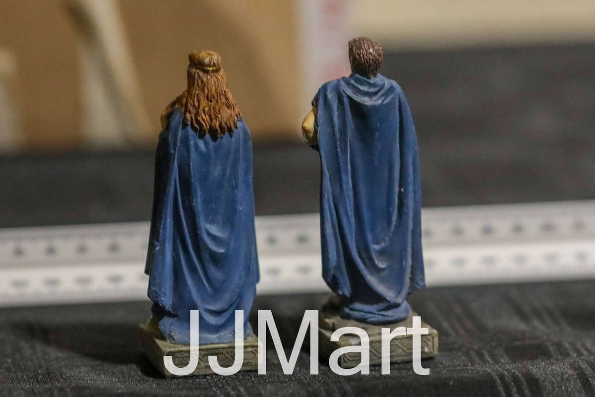 Knight and Woman Figurines