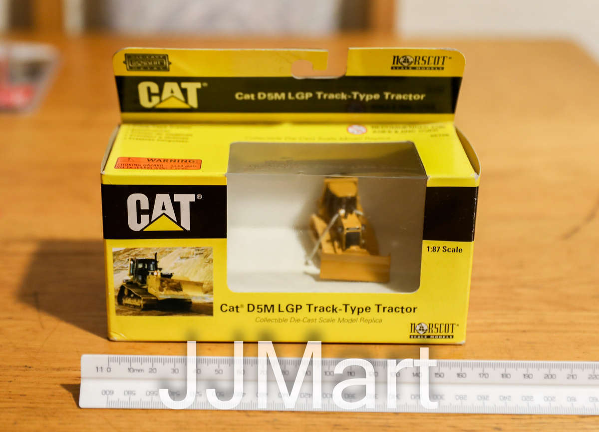 Norscot, Cat D5M LGP Track-type tractor 1:87 Scale Die-Cast