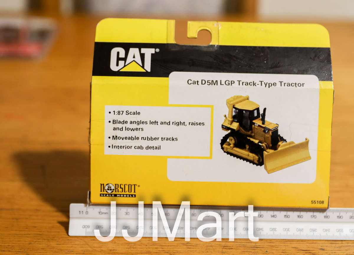 Norscot, Cat D5M LGP Track-type tractor 1:87 Scale Die-Cast