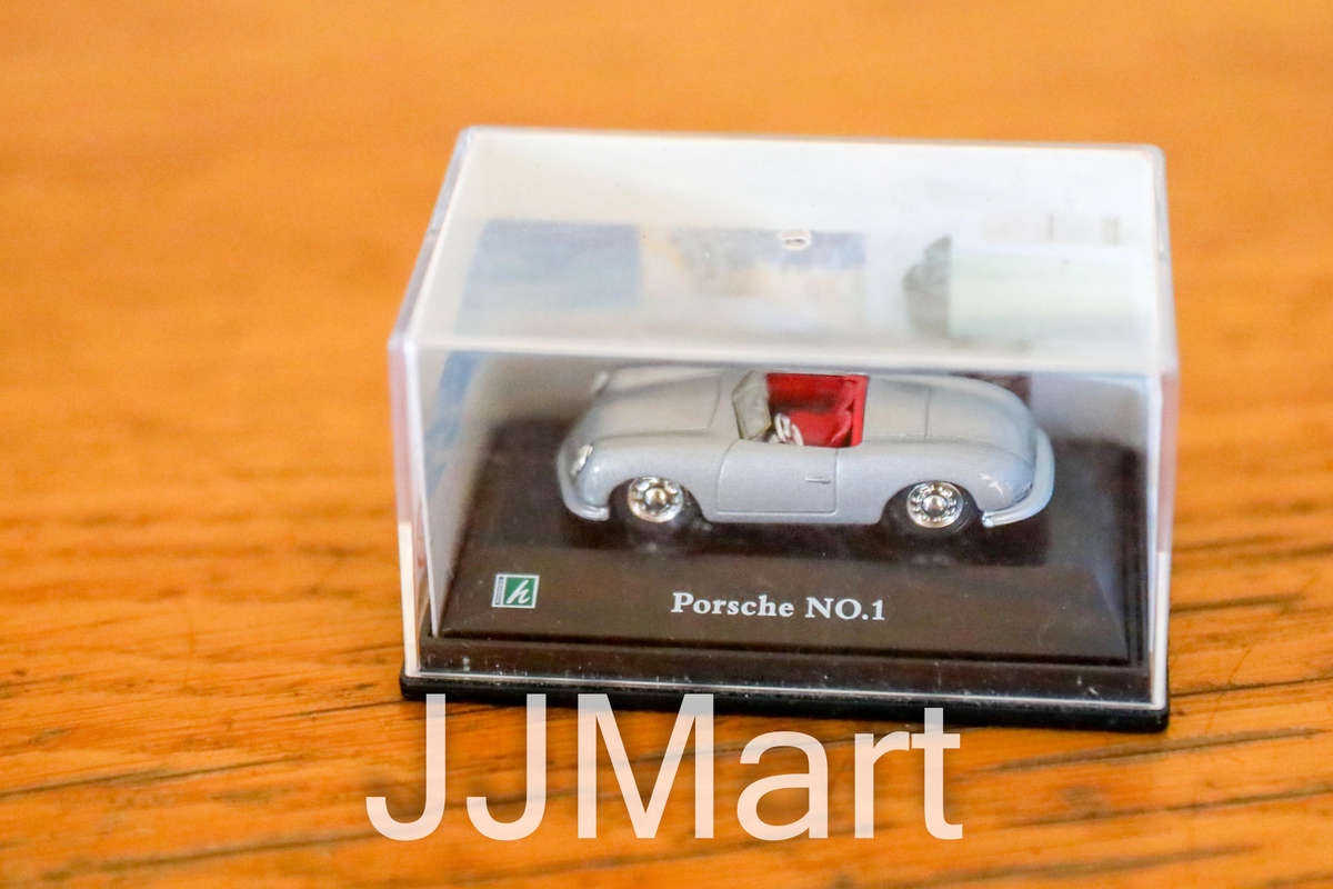 Hongwell Cararama  1/72 Porsche No.1 Convertible, silver model