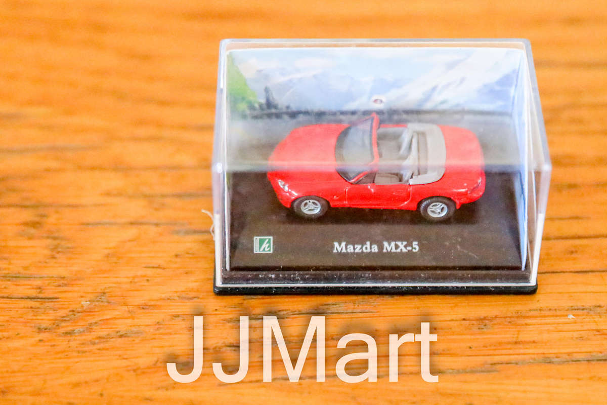 Honwell Cararama 1/72 Mazda MX-5 Mazda Red Diecast Car 238