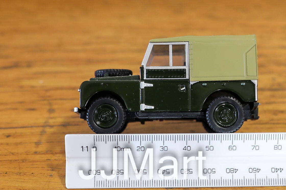 OXFORD DIECAST  Land Rover Canvas Green