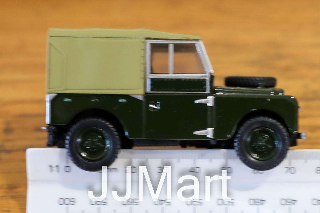 OXFORD DIECAST  Land Rover Canvas Green