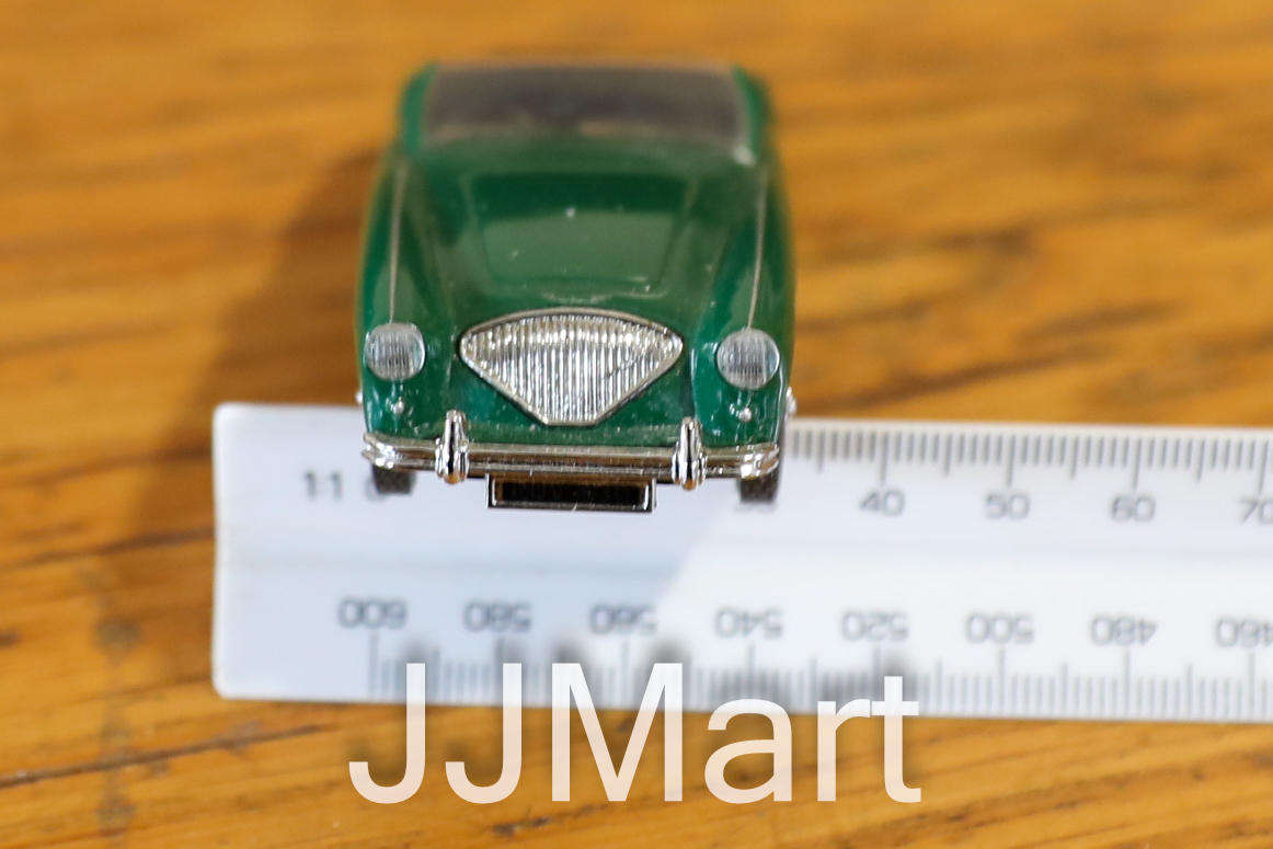 Dinky by Matchbox DY-30, Austin Healey 100 BN2, British Racing Green